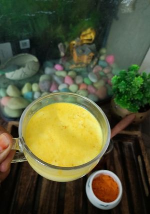 हल्दी दूध HaldiDoodh रेसिपी मुख्य फोटो