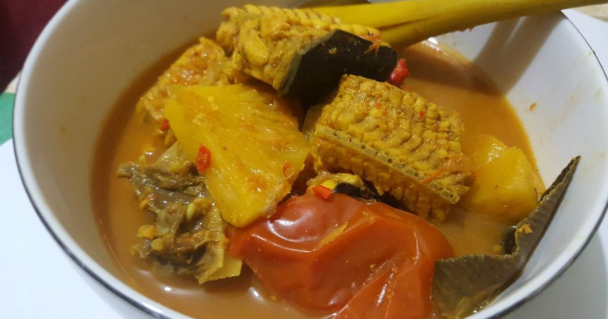 Resep Lempah kuning nanas khas bangka oleh rina butarbutar Cookpad