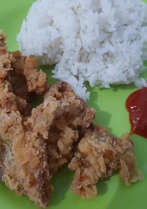 Foto resep Kulit ayam crispy