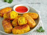 Potato Corn Cheese Cutlet