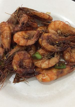 Foto resep Udang Goreng Mentega Cabe Rawit