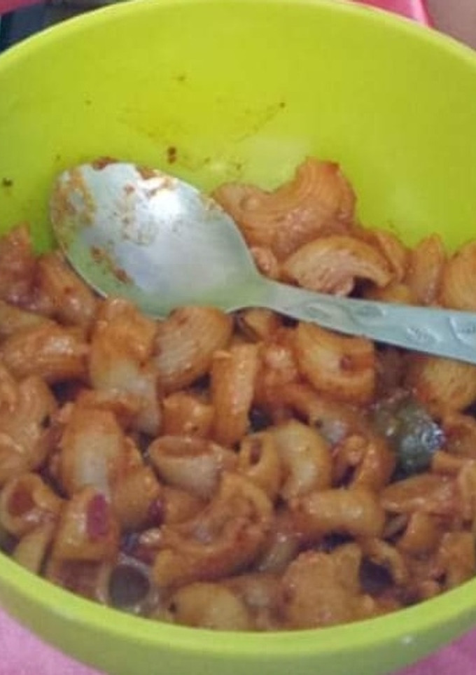 मसाला मैकरॉनी (masala macaroni recipe in Hindi) रेसिपी मुख्य फोटो