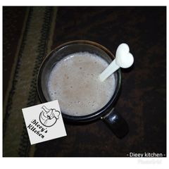 A picture of Banana and date shake.