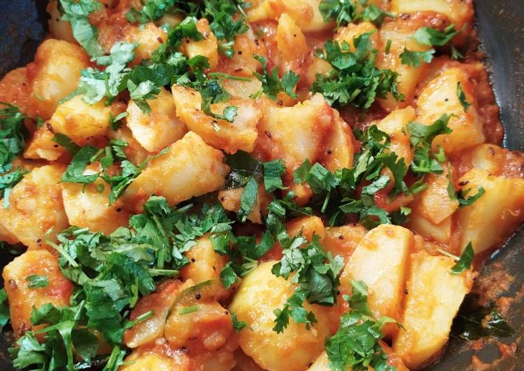 Super Yummy Lasaniya bataka # Spicy potato# Garlic potato