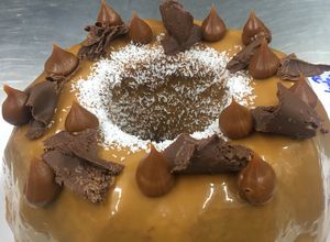 Una foto de Baño de dulce de leche (Glaçage)