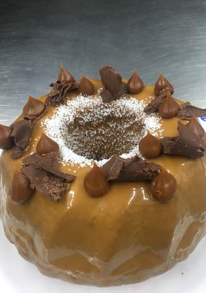 Una foto de Baño de dulce de leche (Glaçage)