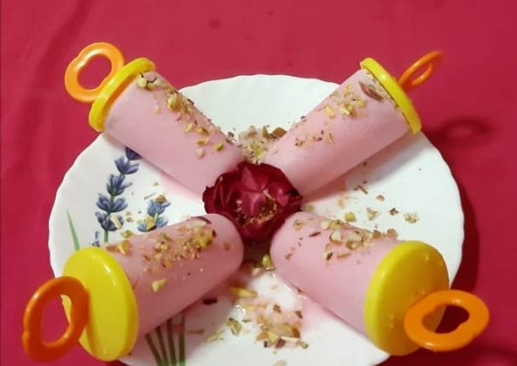 Recipe of Homemade Tutty Fruity Rose Kulfi