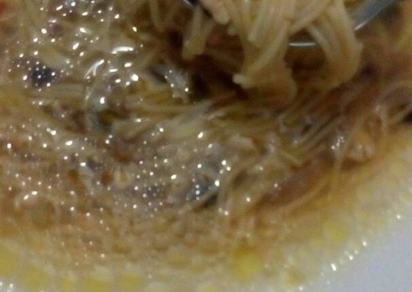 Sopa de champi y pollo