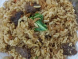 Nasi goreng daging sapi