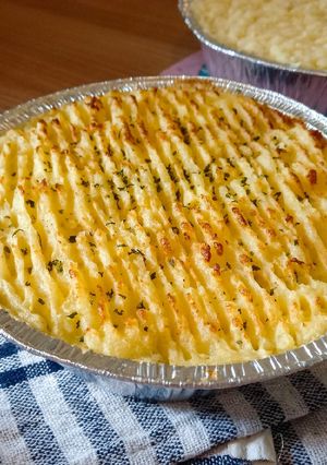 Foto resep Chicken shepherd's pie - pastel tutup ayam