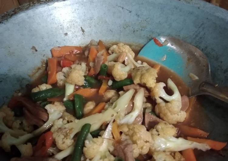 Resep Oseng mix kacang panjang#20, Enak Banget