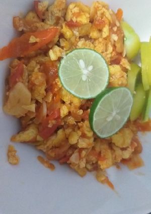 Foto resep 02. Tumis Telor 10 menit jadi