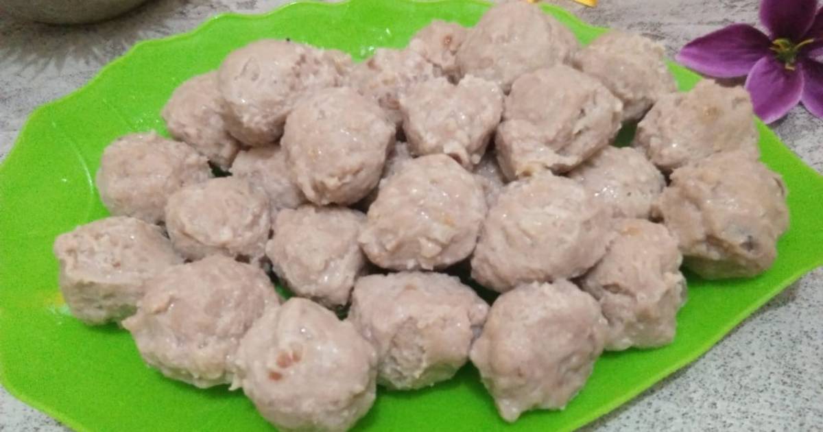 Resep Resep Bakso Sapi Blender Homemade Empuk Kenyal Dan Anti Gagal