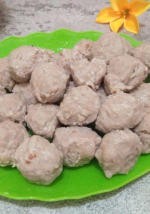 Foto resep Resep Bakso Sapi Blender Homemade Empuk Kenyal Dan Anti Gagal