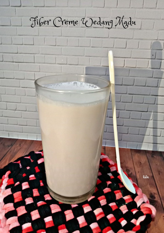 Foto resep Fiber Creme Wedang Madu