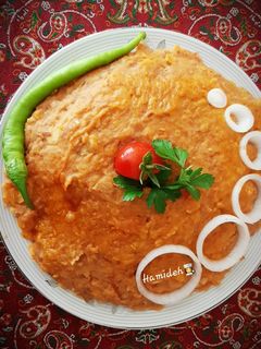 عکسی از دستور گوشت کوبیده😋
