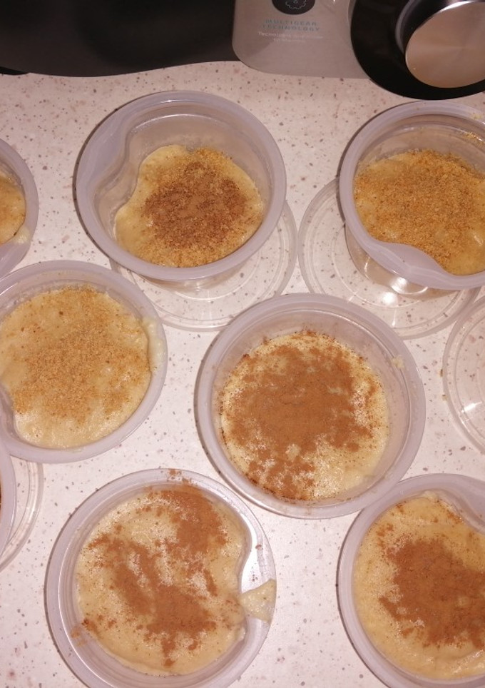 Una foto de Natillas de galletas de canela en mambo