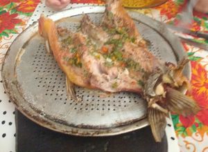 Una foto de Pescado armado al horno