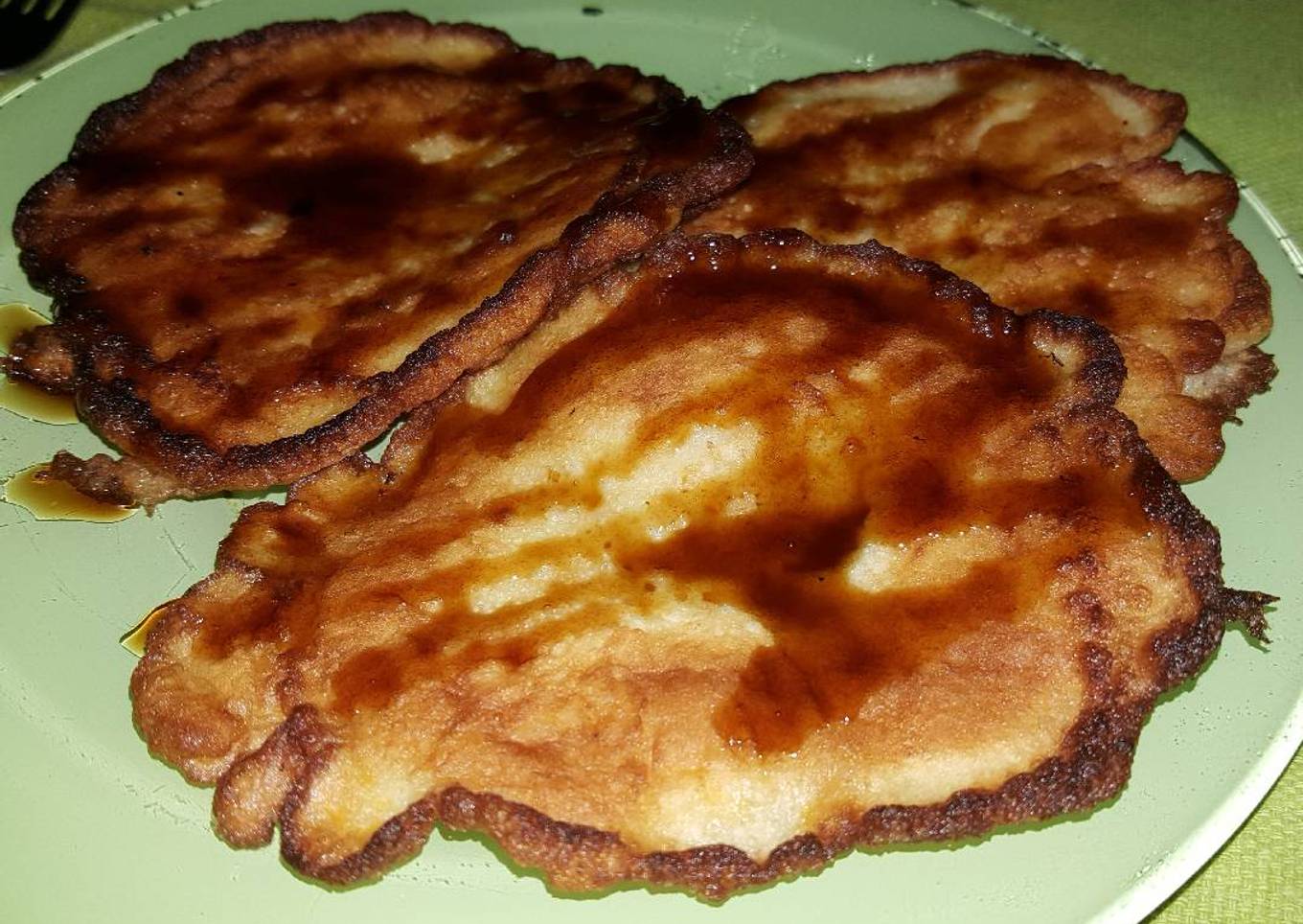 Tortitas de melocotón