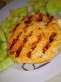 Hamburger di pollo ricco
