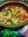 Claypot Tomyum Seafood Rice