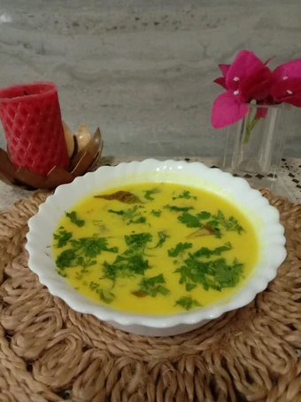 Recipe #SM Bhendi kadhi which Delicious