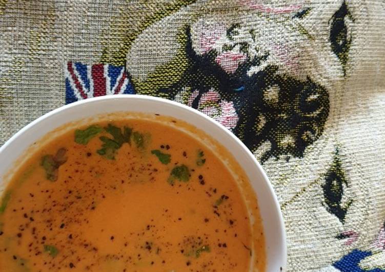 Recipe of Super Quick Homemade Spicy cream of tomato soup