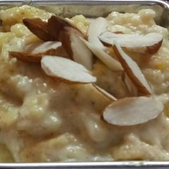 A picture of Almonds phirni.