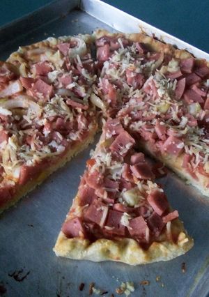 Foto resep Pizza simple toping suka suka