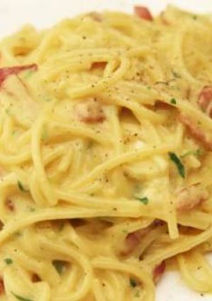 Foto resep Spaghetti carbonara