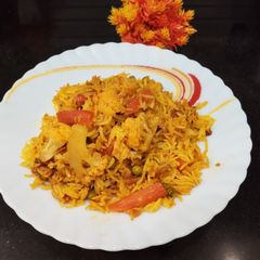 Mix Vegetable Pulao A picture of Mix Vegetable Pulao.