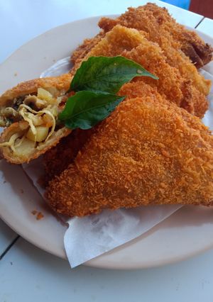 Foto resep Roti 🍞 isi 🐔 sayur-sayuran