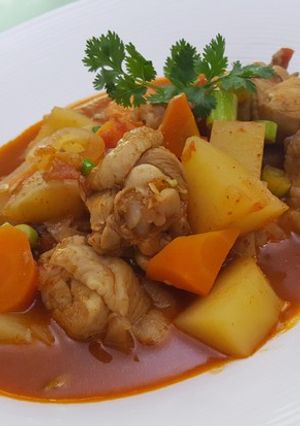 Foto resep Spicy chiken stem(# PR _ aneka semur