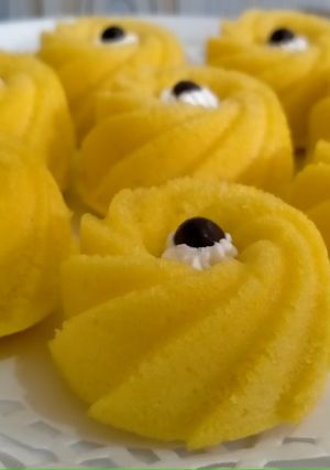Foto resep Bolu kukus pop ice mangga 1 telur