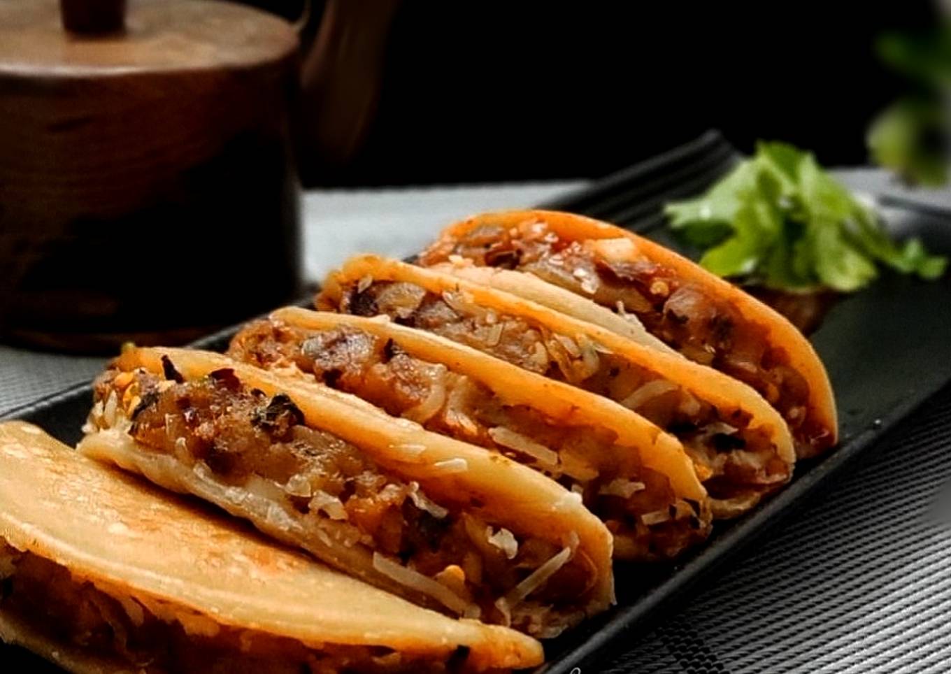 Cheesy Potato Tacos
