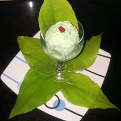 A picture of Paan Ice cream.
