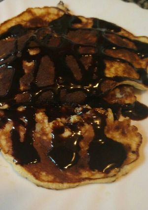 Una foto de Tortitas de plátano
