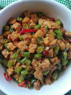 Foto resep Tumis buncis tempe nyemek