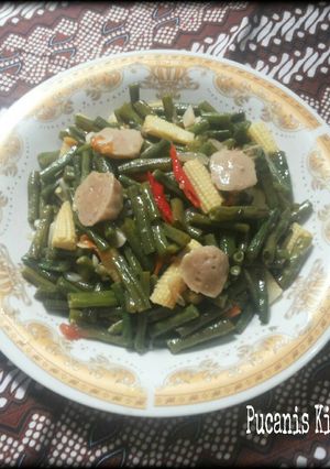 Foto resep Oseng Putren Kacang Panjang