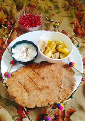 A picture of Navratri vrat paratha 😋 Rajgira paratha.