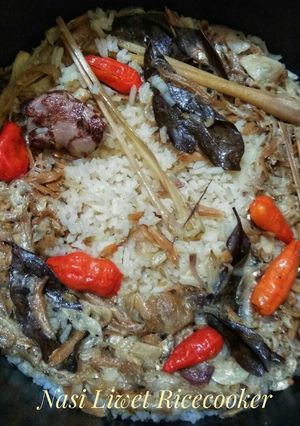 Foto resep Nasi Liwet Ricecooker