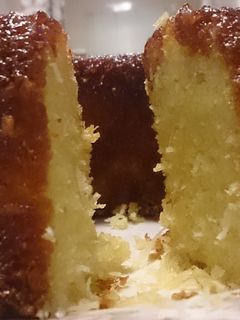 Foto de Bolo Caramelizado de Mandioca e Coco