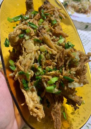Foto resep Jamur krispy lada garam