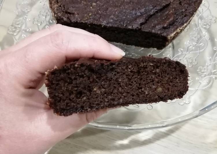 Recette Délicieux Brownie healthy ingrédient mystère😁ssa/gluten
free/sans beurre