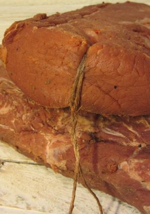 Füstölt karaj és tarja recept fotója