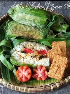 Foto resep Nasi Bakar Ayam Suwir