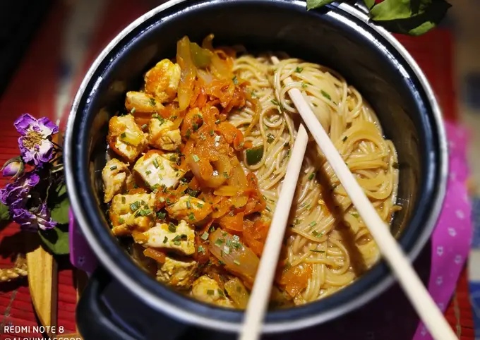 Receta Dietoterapia de Primavera: - Ramen de Pavo y Shoyu -