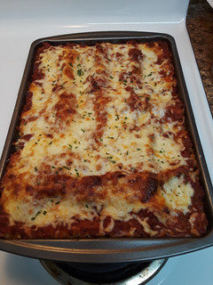 A picture of Lasagna.
