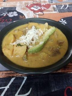Una foto de Ají de carne