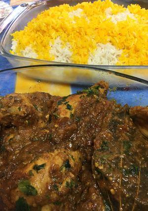 عکسی از دستور خورشت مرغ شمال هند